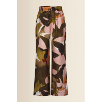 Expresso Broek Mid Brown Olive